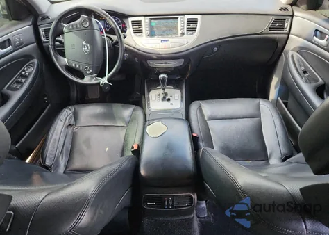 2013 Hyundai Genesis 3.8L из США, поврежденный, VIN KMHGC4DD0DU214622